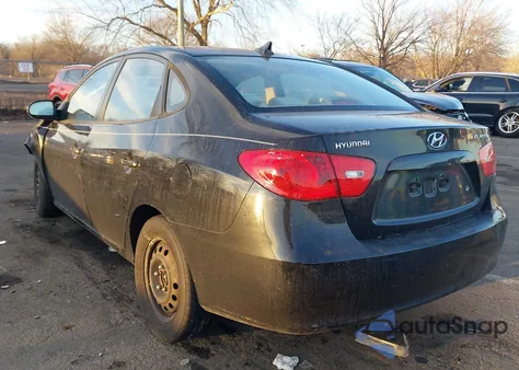 2009 Hyundai Elantra Gls z USA, uszkodzony, nr VIN KMHDU46D09U773463